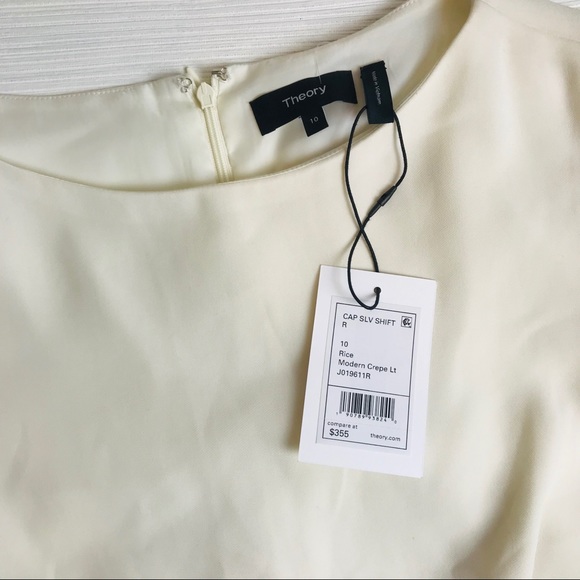 Theory Cap Sleeve Crepe Dress - Picture 4 of 7